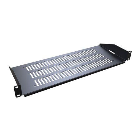 Hammond 1U 7D VENTED RACK SHELF RASV190107DBK1